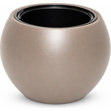Omnipazar So-Kurs2 Dekoratif Küre Yuvarlak Saksı Iç Kovalı 25 Litre No: 2