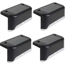 Siv Ticaret Güneş Enerjili Solar Köşebent 4 Adet Bahçe Aydınlatma