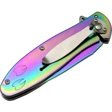 Nemere Geyikli Gökkuşağı Çakı 19,5 cm , Kemerlikli