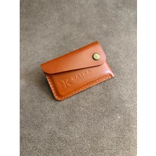 HATKA Leather Craft El Yapımı Hakiki Deri Kartlık - Single Card Holder K2