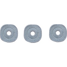 PremiumPort Yedek Kare Mikrofiber Mop Bezi, Temiz ve Kirli Su Ayırıcı Set