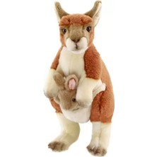 Flamex 28CM Ayakta Bebekli Kanguru