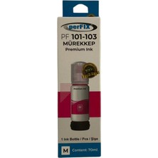 Nil Avm Perfıx Pf T103M  Kırmızı Şişeli Mürekkep (70 ml )