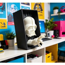 Major Hobi Dark Vader Büst Dekoratif Heykel Star Wars Masa Üstü Obje - 3D Baskı