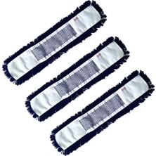 PremiumPort Yedek Orlon Mop 80 Cm, 3'lü Paket, Toz ve Kir Toplama Seti