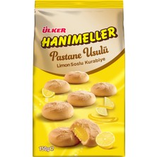 Ülker Hanımeller Limon Soslu Rulo Kurabiye - 150 Gram - 12 Adet