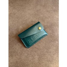 HATKA Leather Craft El Yapımı Hakiki Deri Kartlık - Single Card Holder K2