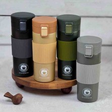 Wolawood Ultra Premium Paslanmaz Çelik Termos Mug Gün Boyu Sıcak & Soğuk Keyfi Paslanmaz Çelik Termos Mug Özel Seri Vakumlu Isı Yalıtımlı Bardak Seyahat Ofis Outdoor Kullanım
