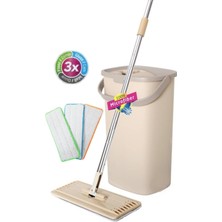 PremiumPort 3'lü Mikrofiber Bezli Çok Amaçlı Tablet Mop Seti