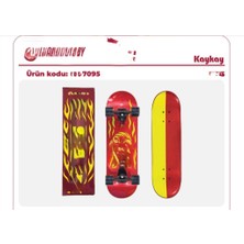 NW NessiWorld 7095 Sarı Kırmızı Kaykay