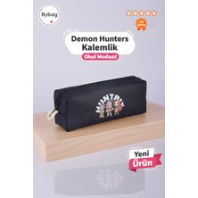 Bybag Demon Hunters K-Pop Özel Seri Anime Kalemlik Yüksek Kapasiteli Su Geçirmez Kalem Kutusu