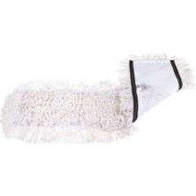 PremiumPort Yumuşak ve Dayanıklı Pamuk Yüzeyli, 60 cm Genişliğinde Nemli Mop