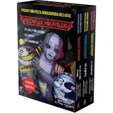 Lisinya Pizzaplex'ten Hikayeler 3 Kitaplık Kutulu Set - Freddy'nin Pizza Dükkanı'nda Beş Gece