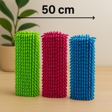 PremiumPort 3'lü Mikrofiber Paspas Seti, 50 cm Temizlik Bezi, Tüm Modellerle Uyumlu