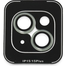 Luord-Store Iphone 15 Pvd Metal Kamera Lens - Yeşil