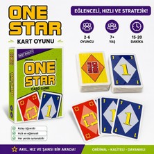 BURADABULDUN One Star Kart Oyunu 108 Kart Eğlenceli Aile Oyunu