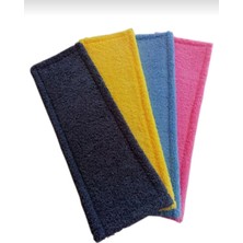 PremiumPort Yumuşak Mikro Peluş Dikdörtgen Mop Bezi 50CM, Temizlik Için Mükemmel 1 Adet