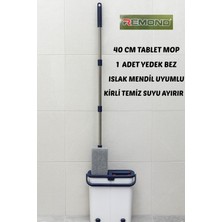 PremiumPort 40 cm Çok Amaçlı Mutfak Temizlik Mopuyla Pratik ve Hızlı Temizlik