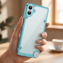 Caseonn Nothing Cmf Phone 1 Kılıf Kamera Korumalı Darbe Emici Şeffaf Arka Kapak Mavi