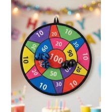 Rivera Tech Rvrhb Çocuk Dart Oyunu Cırtlı Toplu Güvenli Eğlence ve Beceri Geliştirici