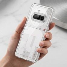 Caseonn Nothing Phone (3A) Kılıf Kamera Korumalı Darbe Emici Şeffaf Arka Kapak Tam Şeffaf