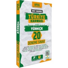 Siv Ticaret Tasarı Yayınları Kpss Türkiye Karması Türkçe 20 Deneme