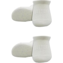 NW NessiWorld 2'li Sneakers Kaymaz Basic Penye Çorap 20103 Ekru Ekru