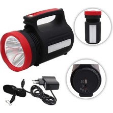 Siv Ticaret Wıson WS-3580 Uzun Menzilli LED El Feneri 28SAAT Çalışma Süresi 10WATT