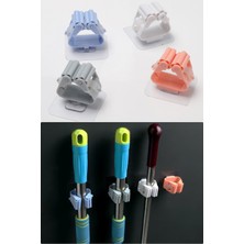 PremiumPort Dayanıklı Duvara Monte Paspas ve Mop Tutucu, Saklama Kolaylığı Sağlar