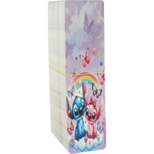 Zero Land Muratech Çizgi Film Karakteri Dik Set Kolye Kartı - Mor