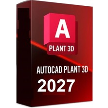 Autodesk Autocad Plant 3D 2027 (Windows) - 1 Pc 3 Yıl Abonelik (Full Sürüm) Hızlı Aktivasyon