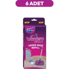 PremiumPort Çok Amaçlı Yedek Mop Seti 6'lı Temizlik Takımı