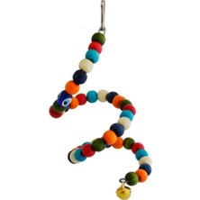 Cekar Store Zilli Helezon Kuş Oyuncağı 38 cm