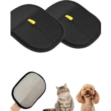 Cekar Store Elektrostatik Tüy Toplama Eldiveni (2 Adet) (24X16 Cm) – Kalın Tabanlı Kedi Köpek Tüy Temizleyici Rulo Fırça