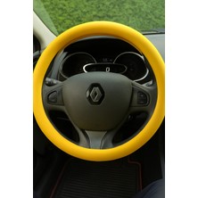 Nil Avm Silikon Direksiyon Kılıfı Sarı