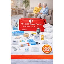 Doğal Eczane 65+ Yaş Ilk Yardım Çantası, 65+ Yaş Acil Durum Çantası 50 Parça
