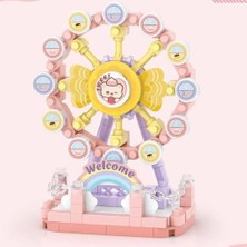 Nessi World LZ-8631 Dönme Dolap 140 Parça Block Oyuncak Mini Poşet