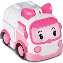 Nessi World Robocar Poli Transforming Robot Figür Amber