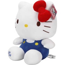 NessiWorld S00006116 Peluş H.kıtty S4 Mavi Tulumlu 35CM