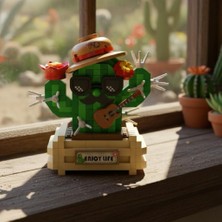 NessiWorld LZ-8833  kaktüs 380 Parça Block Oyuncak