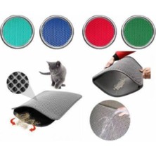 PremiumPort Elekli Kedi Tuvalet Önü Paspası 60X45 Cm, Şık ve Kullanışlı Tasarım