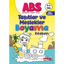 Siv Ticaret Abs 4-6 Yaş Taşıtlar ve Meslekler Kitabım