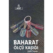 Luord-Store 6 Lı Şeffaf Baharat Kaşığı Camino 717505