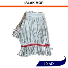PremiumPort Yumuşak ve Dayanıklı 10'lu Islak Mop Seti, Temizlikte Pratiklik Sağlar