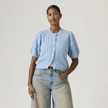 Levi's Pauline Pointelle Kısa Kollu Hırka