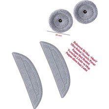 PremiumPort Roborock S8 Maxv Ultra Için Kenar ve Paspas Bezi Braket Seti