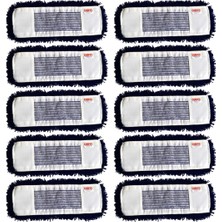 PremiumPort Yedek Orlon Mop 80 cm 10'lu Set, Temizlikte Güçlü ve Etkili Performans