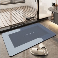 PremiumPort Kaymaz Tabanlı Su Emici Banyo ve Lavabo Paspası 40X60 cm