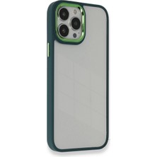 Raftan Topla Iphone 14 Pro Kılıf Dora Kapak - Haki Yeşil