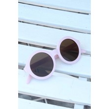 Uravas Store Pembe Renk Yuvarlak Iskandinav Çocuk Gözlüğü